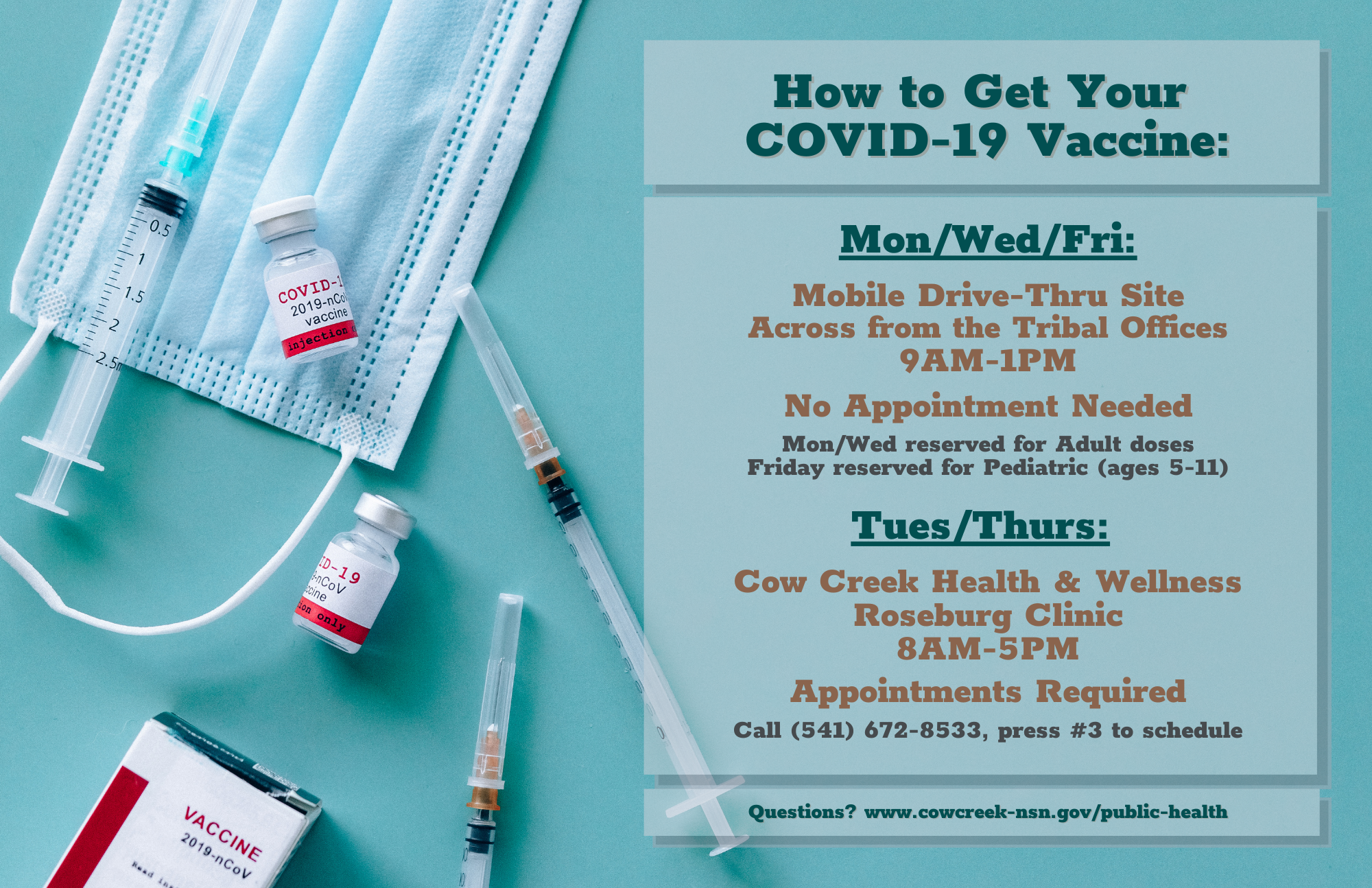 How to get a COVID-19 Vaccine or Booster