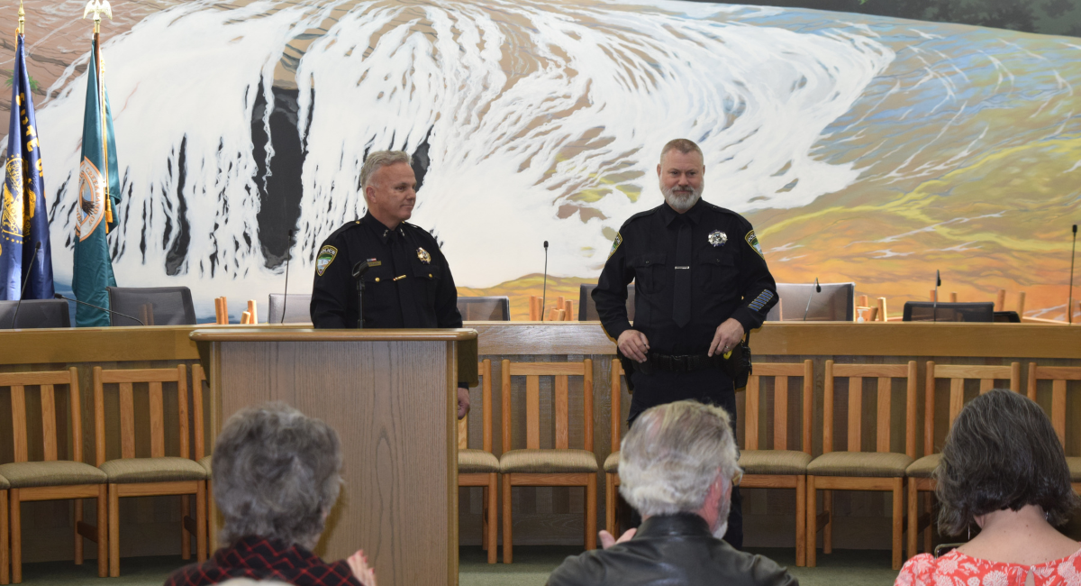 Cow Creek Tribal Police Swear-In Newest Officer