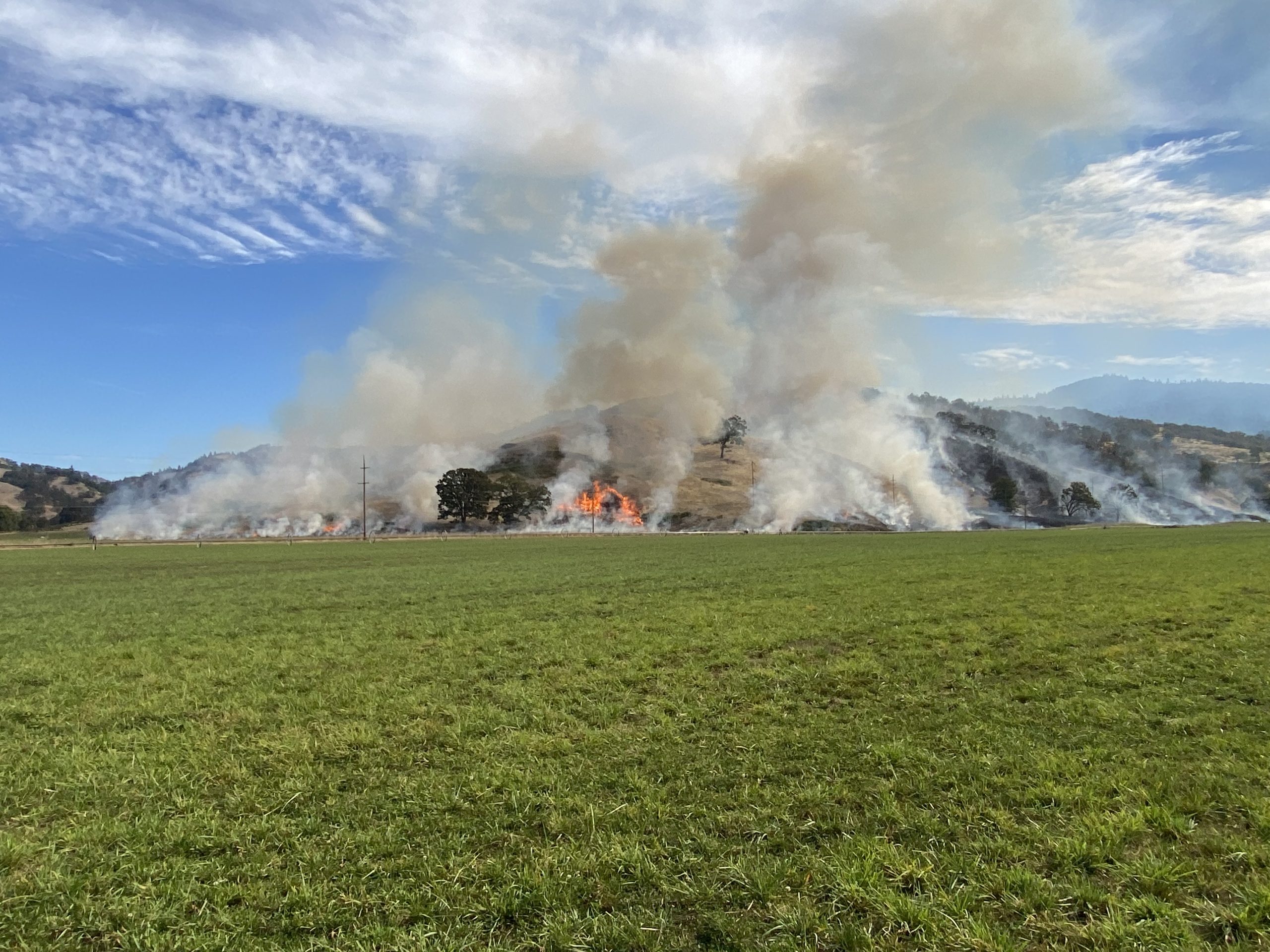 Photos: Tribe Conducts Prescribed Burns near Myrtle Creek