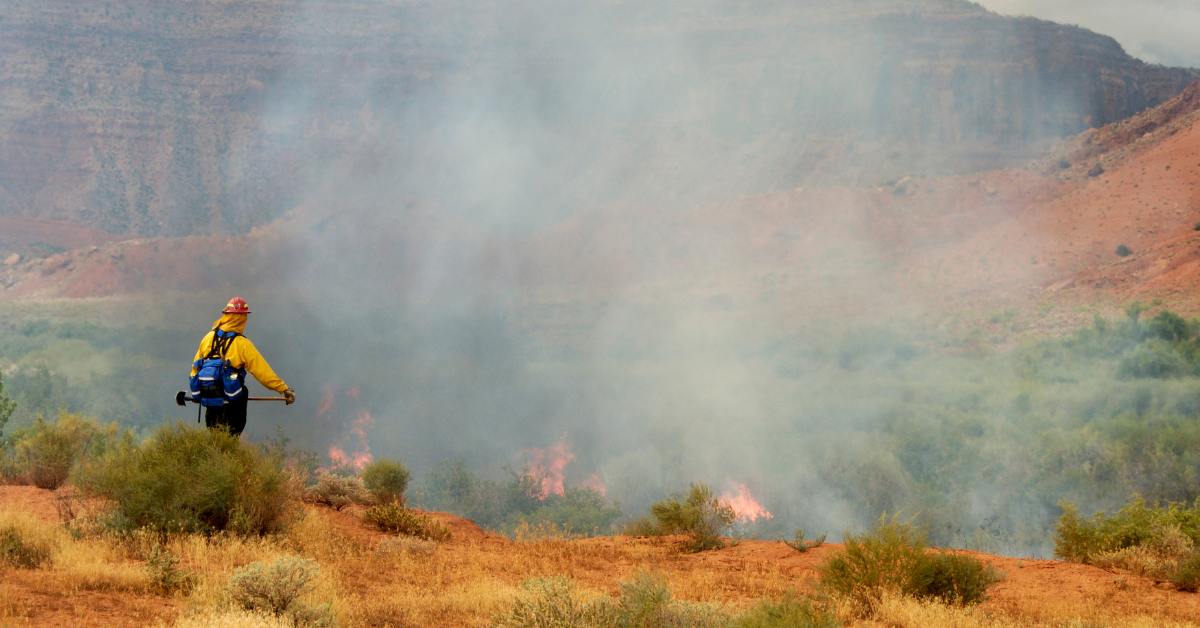 Prescribed Burns on Tribal Land Near Myrtle Creek