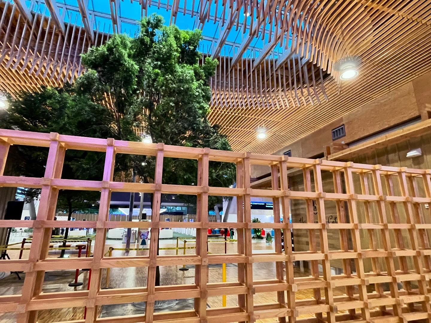 Cow Creek Umpqua Tribal Timber Built Into PDX Remodel