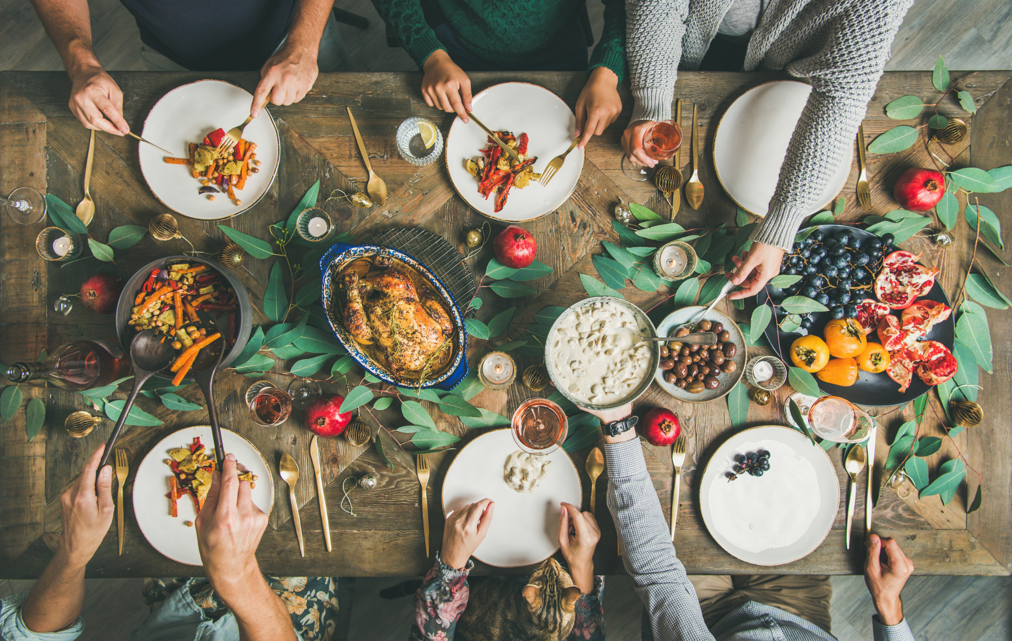 We want to offer a few strategies to help holiday and family meals be both a joy and also welcome individual wellbeing goals.