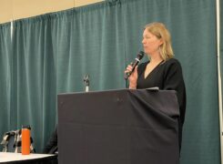 Tribe and ODFW Talk Rock Creek at Town Hall