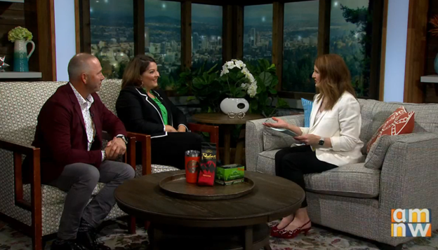 Cow Creek Umpqua and Seven Feathers on Morning Talk Show in Portland