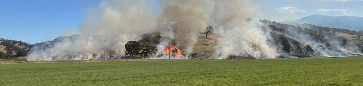 Photos: Tribe Conducts Prescribed Burns near Myrtle Creek